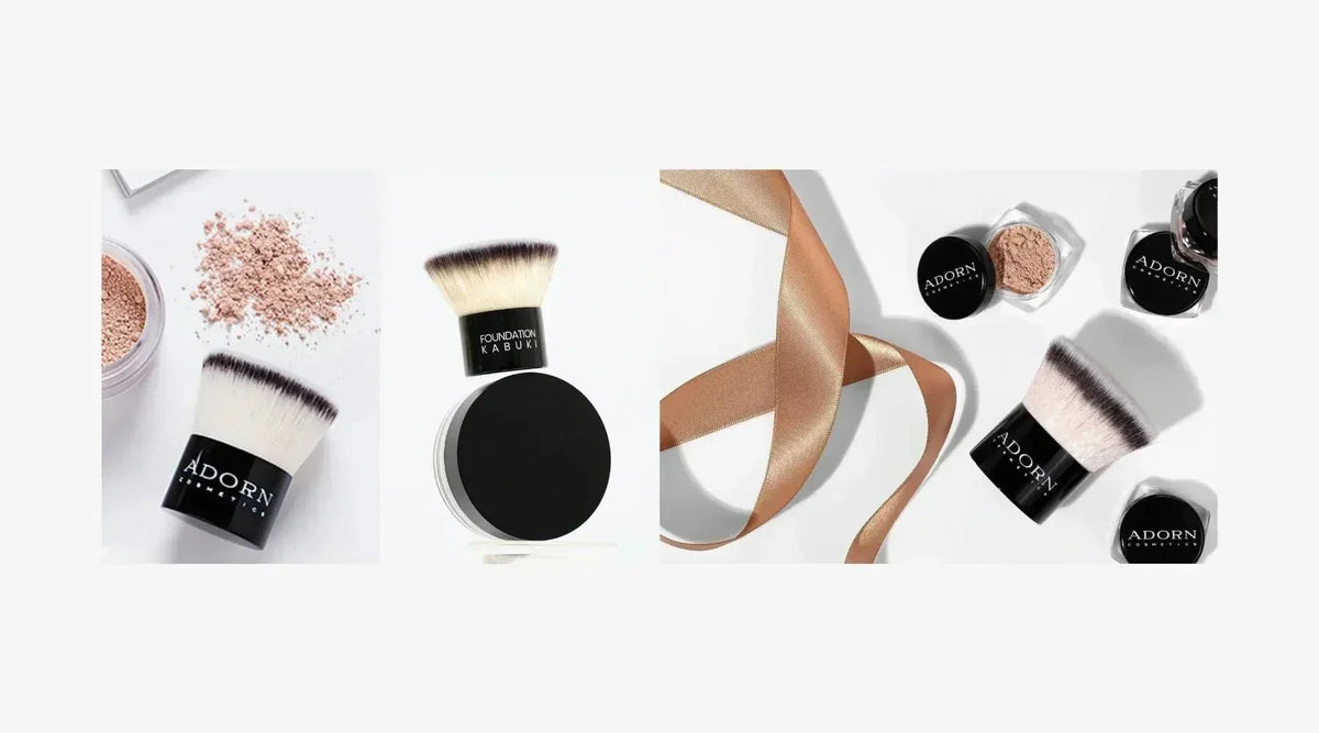 Benefits of applying foundation with a Kabuki Brush - No mess mineral foundation