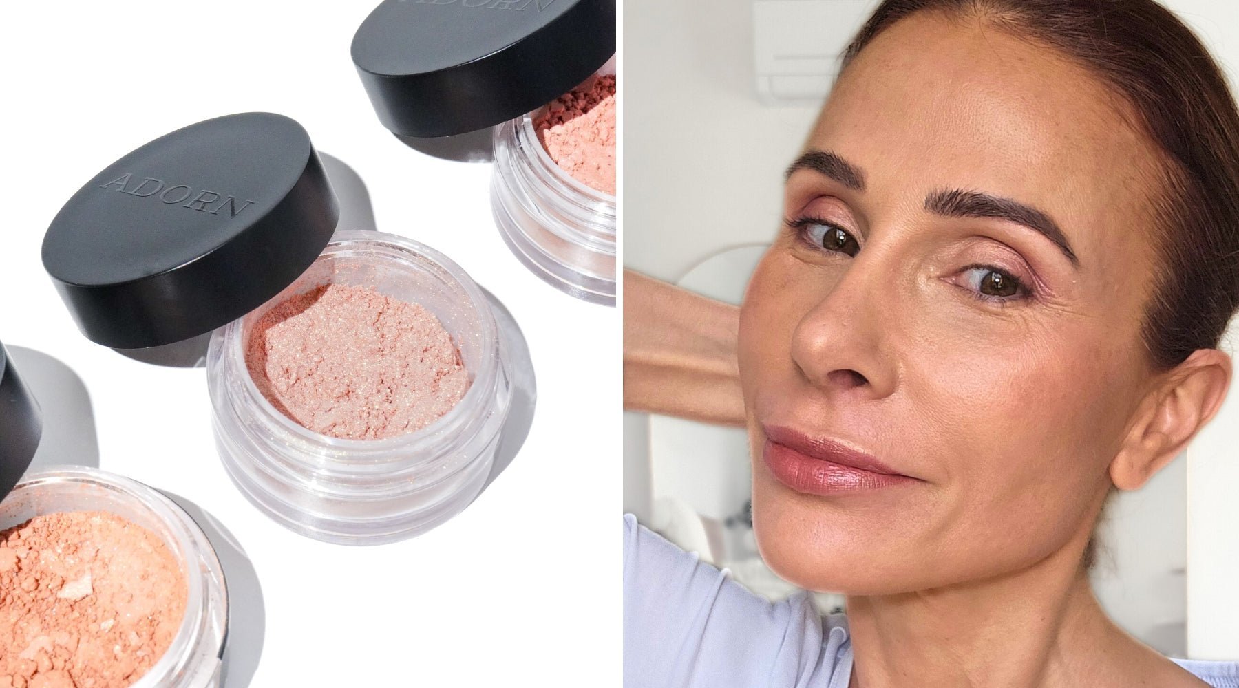 Effortless Winter Radiance Makeup Look Tutorial - Adorn Cosmetics