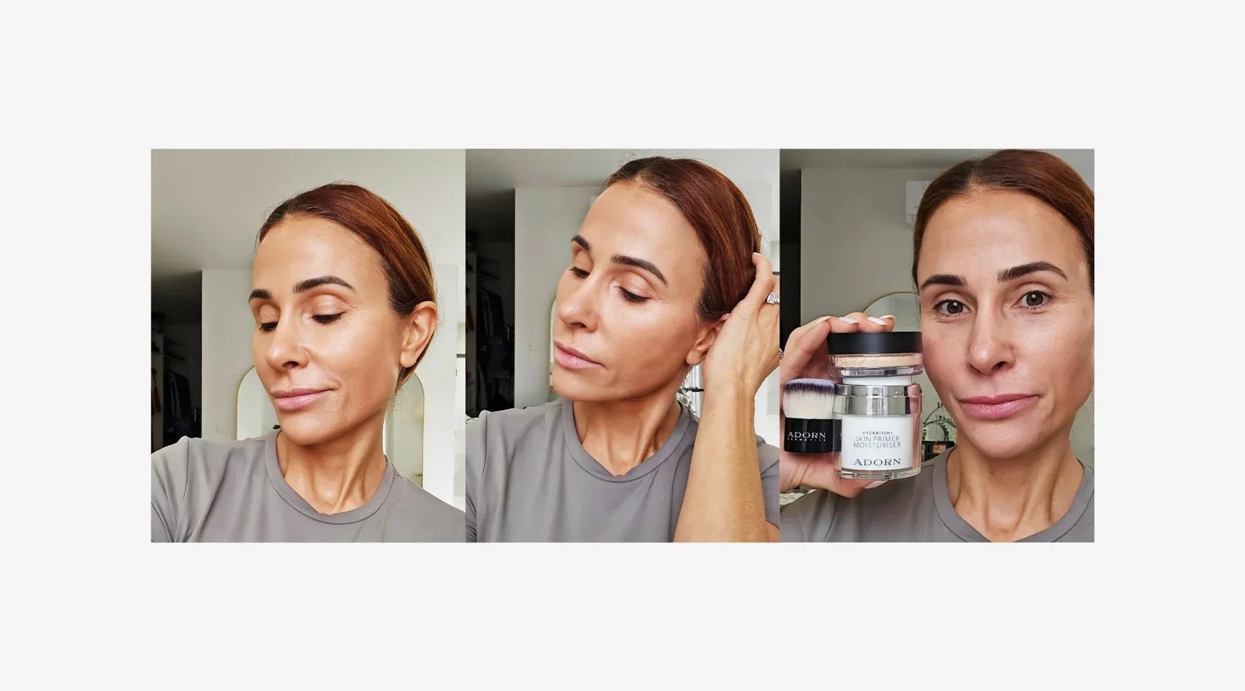 Flawless Makeup Finish. Makeup that lasts all day without caking.