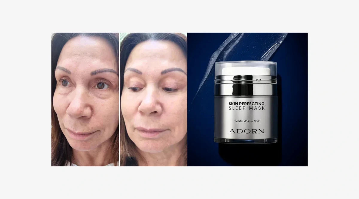 Overnight sleep mask for glowing skin - best hydrating skin treatments