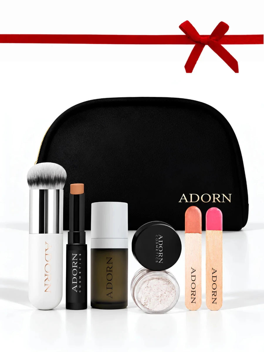 7 Pce Hydrating Makeup Mini Set Foundation - Adorn Cosmetics