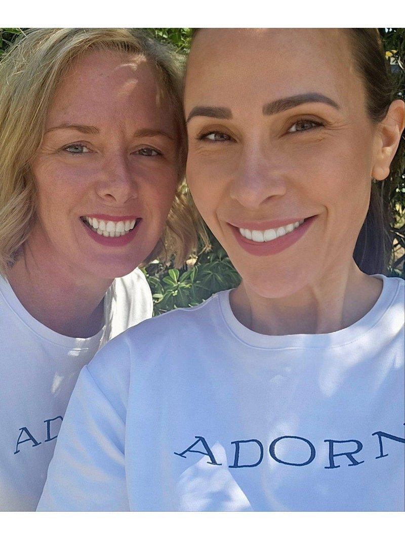 Be Kind cotton tee by Adorn — sustainable apparel supporting kindness