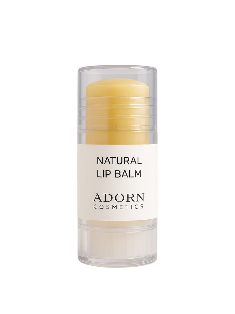 Natural lip balm for dry lips