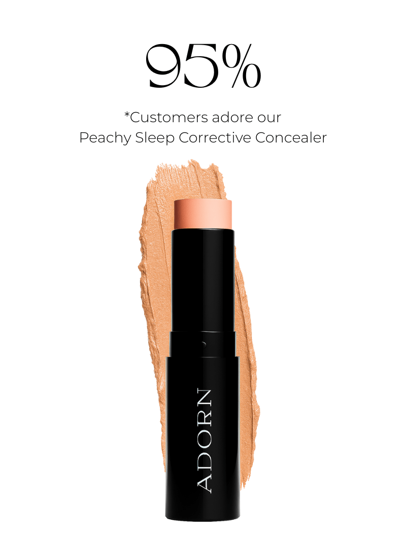 Adorn 3-piece mineral makeup set for mature skin — dark circles solution