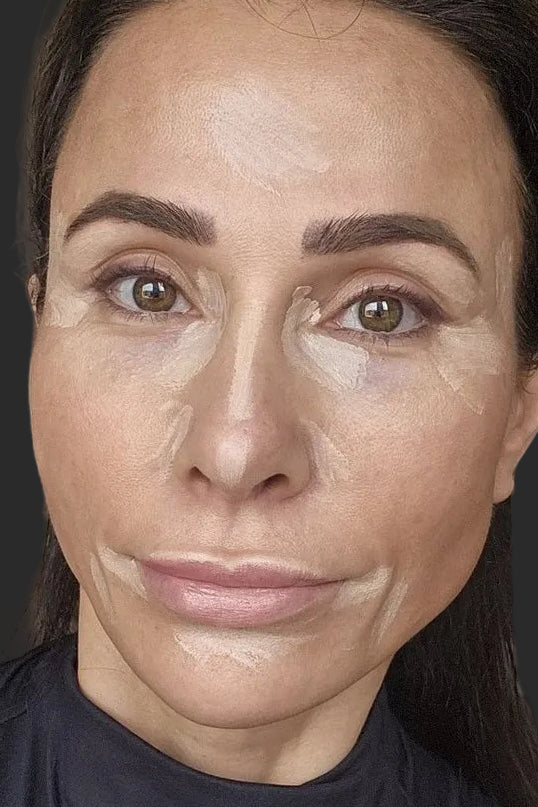Cream concealer stick for mature skin — non-cakey full coverage with hydration