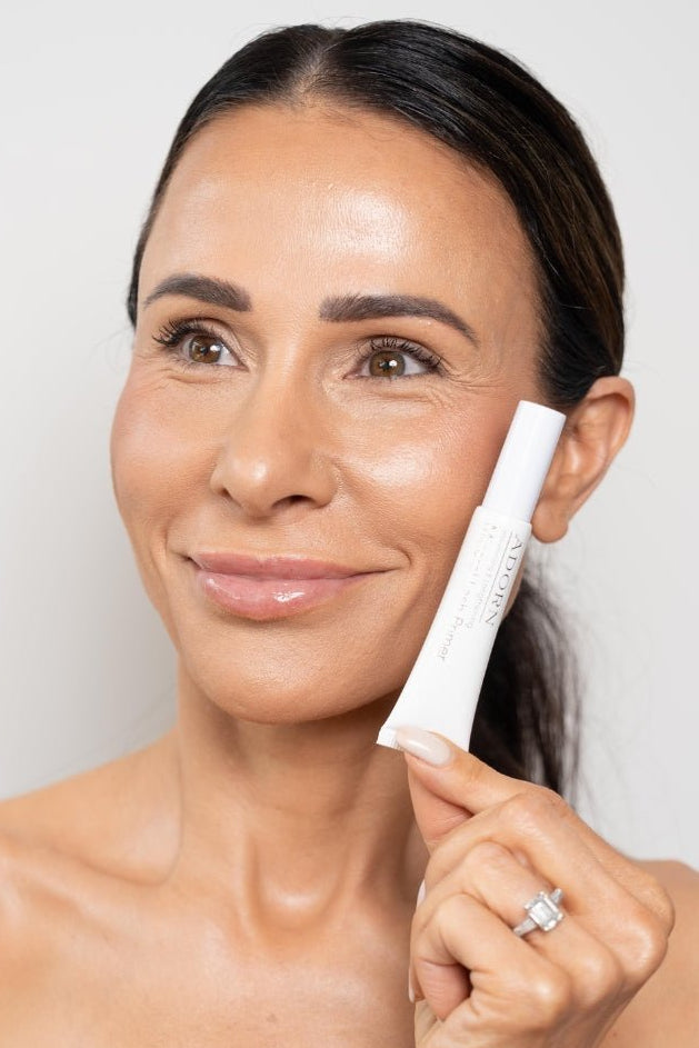 Mineral lash primer for short lashes — Adorn lengthening formula