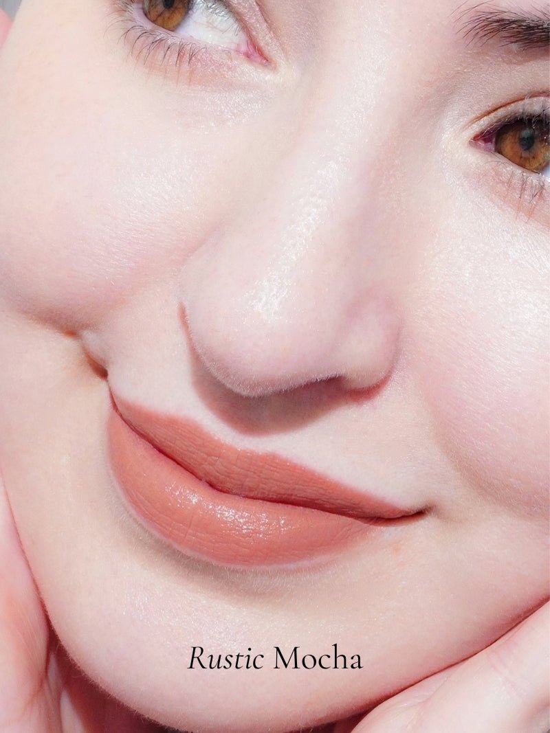 Rustic mocha mineral lipstick australia