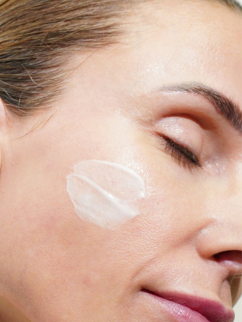 best day cream for mature skin on a model