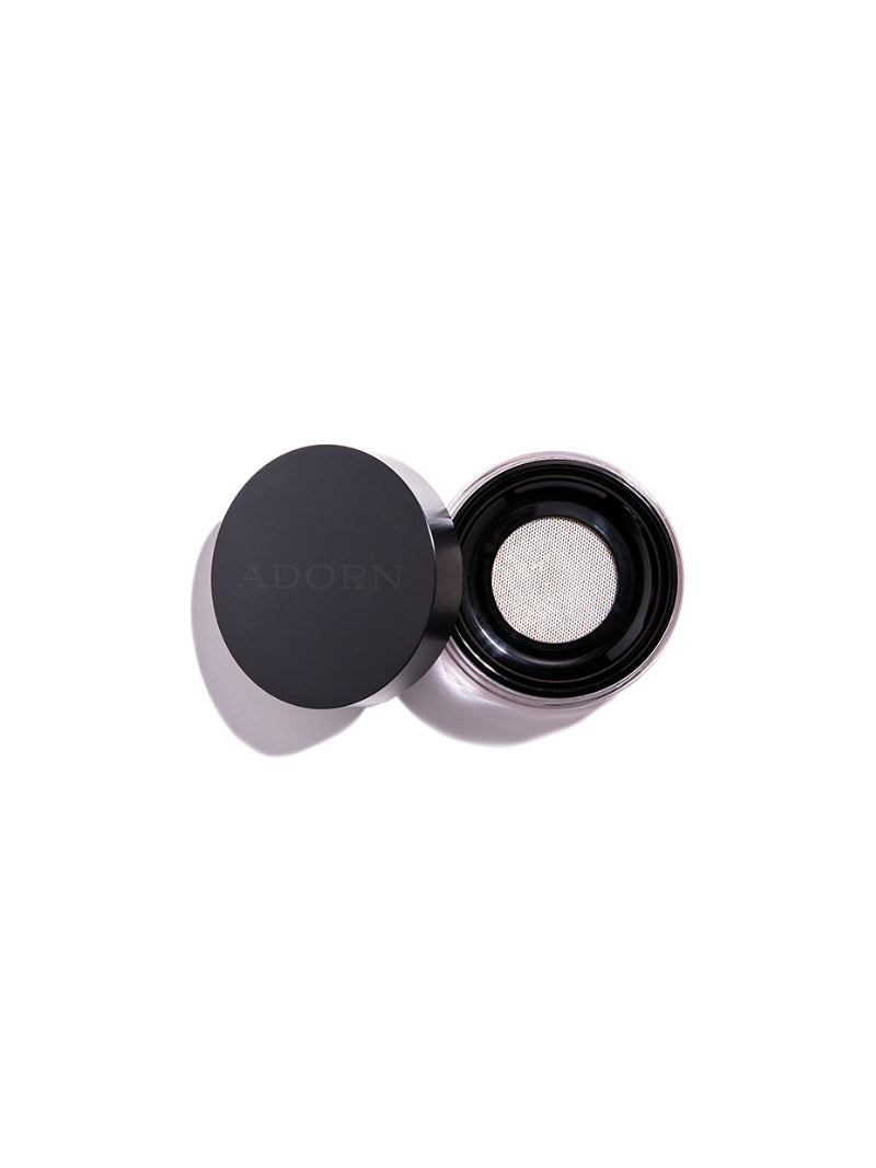 Refillable makeup jars in recycled plastic — eco-friendly Adorn storage