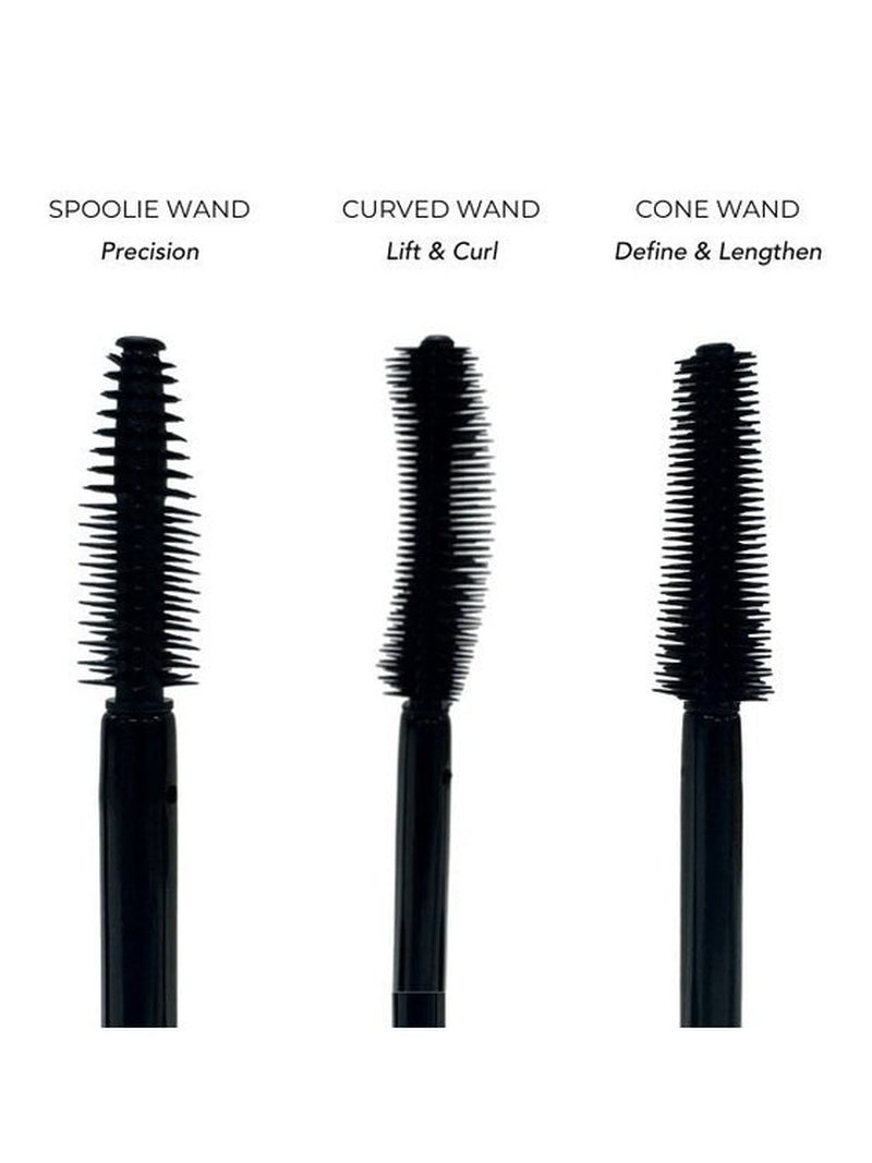 Waterproof custom mineral mascara wands, safe for sensitive eyes by Adorn Cosmetics Australia