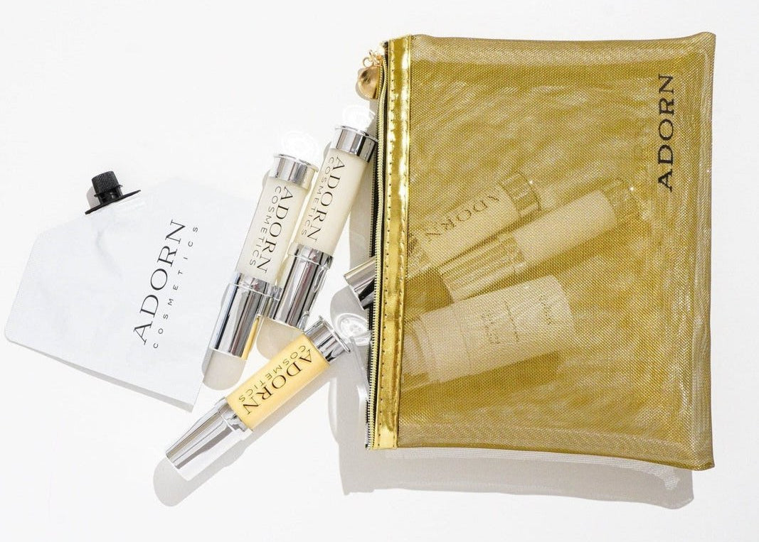 ADORN Skincare Travel Purse