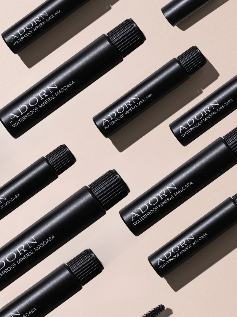 Refillable waterproof mascara cartridge — Adorn refill system for sensitive eyes