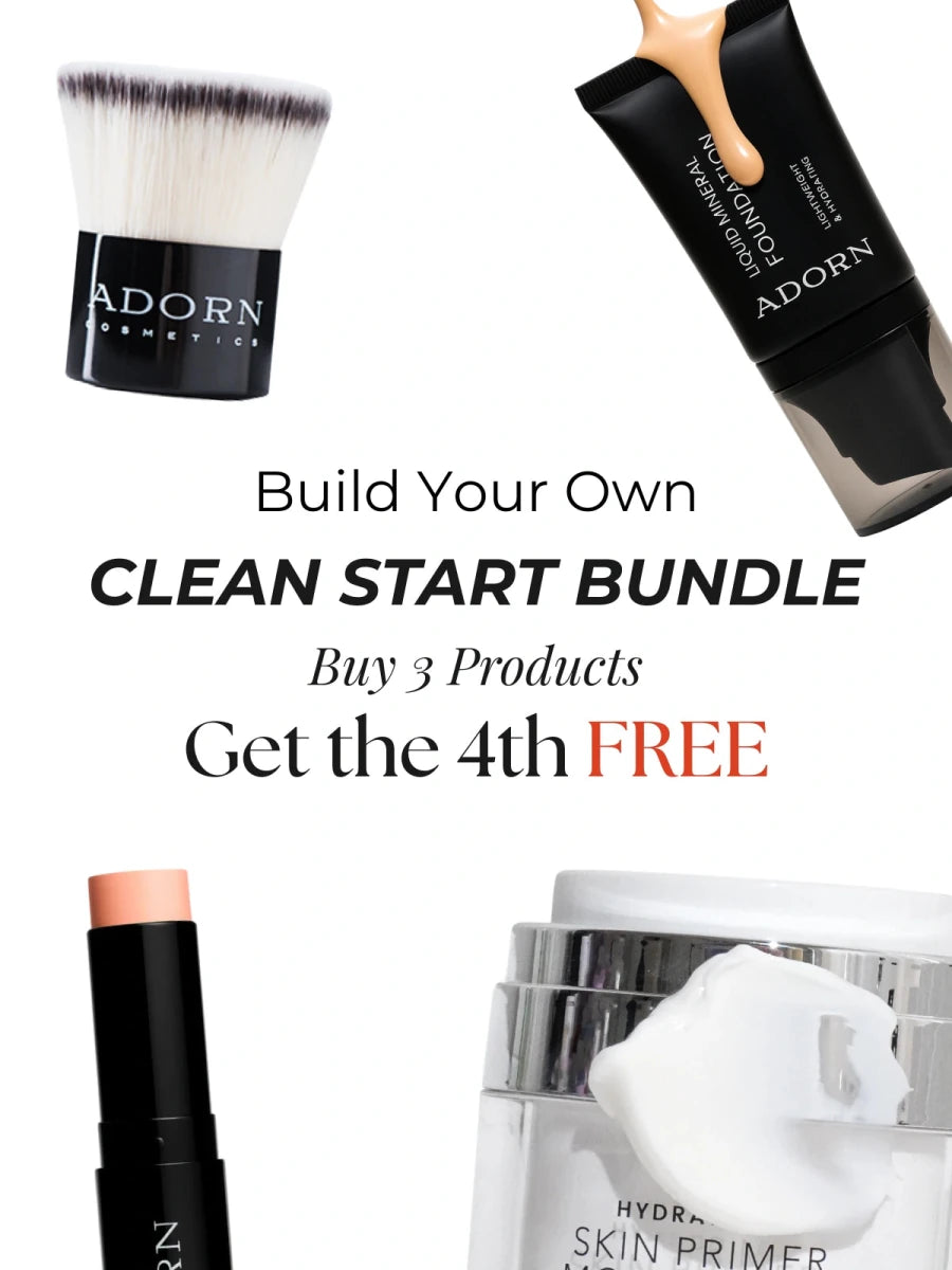 Clean Start Bundle product - Adorn Cosmetics