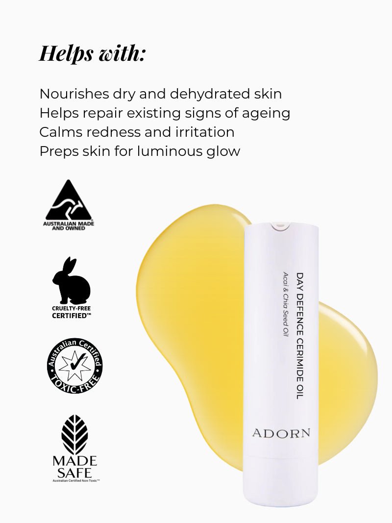 best face oil helps with text on a white background.