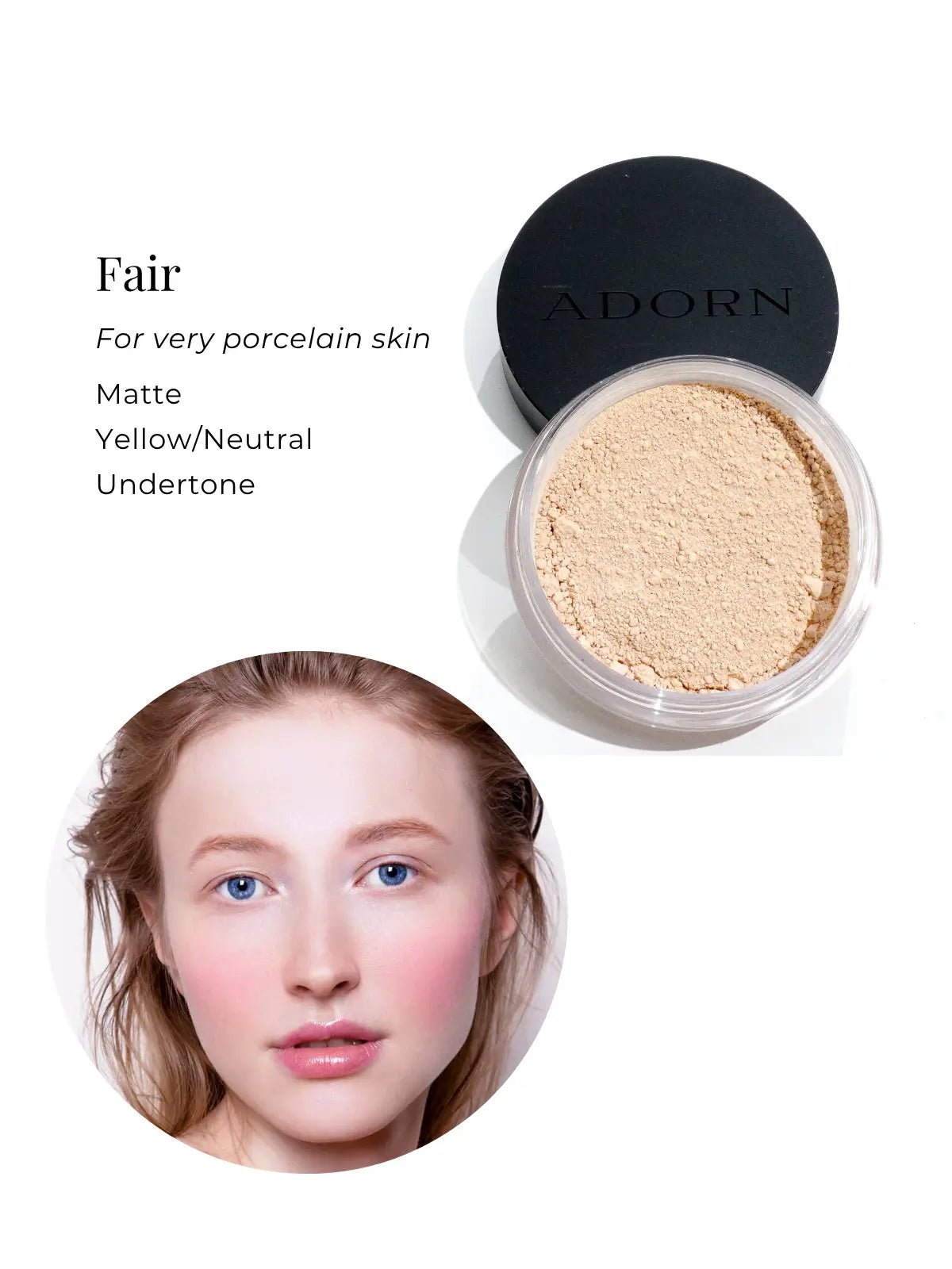 Refillable mineral foundation sachet pouring into reusable jar – Australia's first refillable beauty brand since 2009.