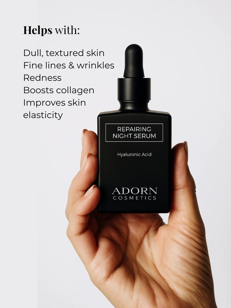 Hyaluronic Acid Natural Night Repair Serum Serum - Adorn Cosmetics