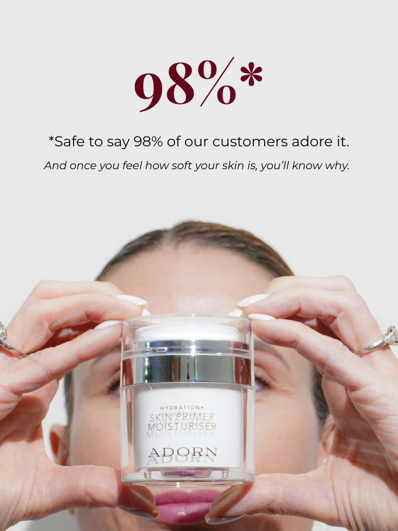 Hydration+ Makeup Primer Moisturiser - Customer Reviews - Adorn Cosmetics