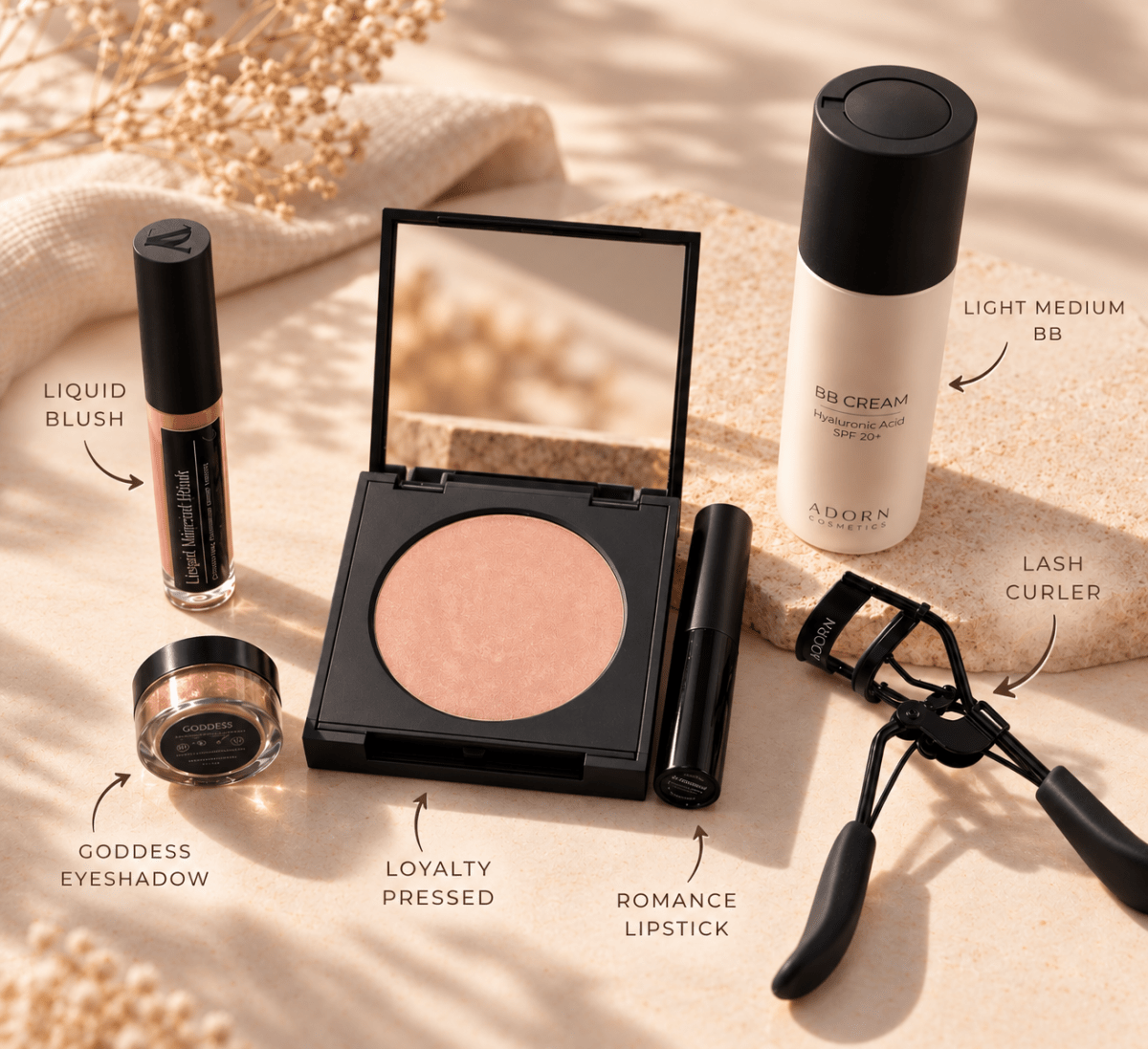 IMPERFECT Production Manager Makeup Special $234 value - ONLY $109 - Adorn Cosmetics