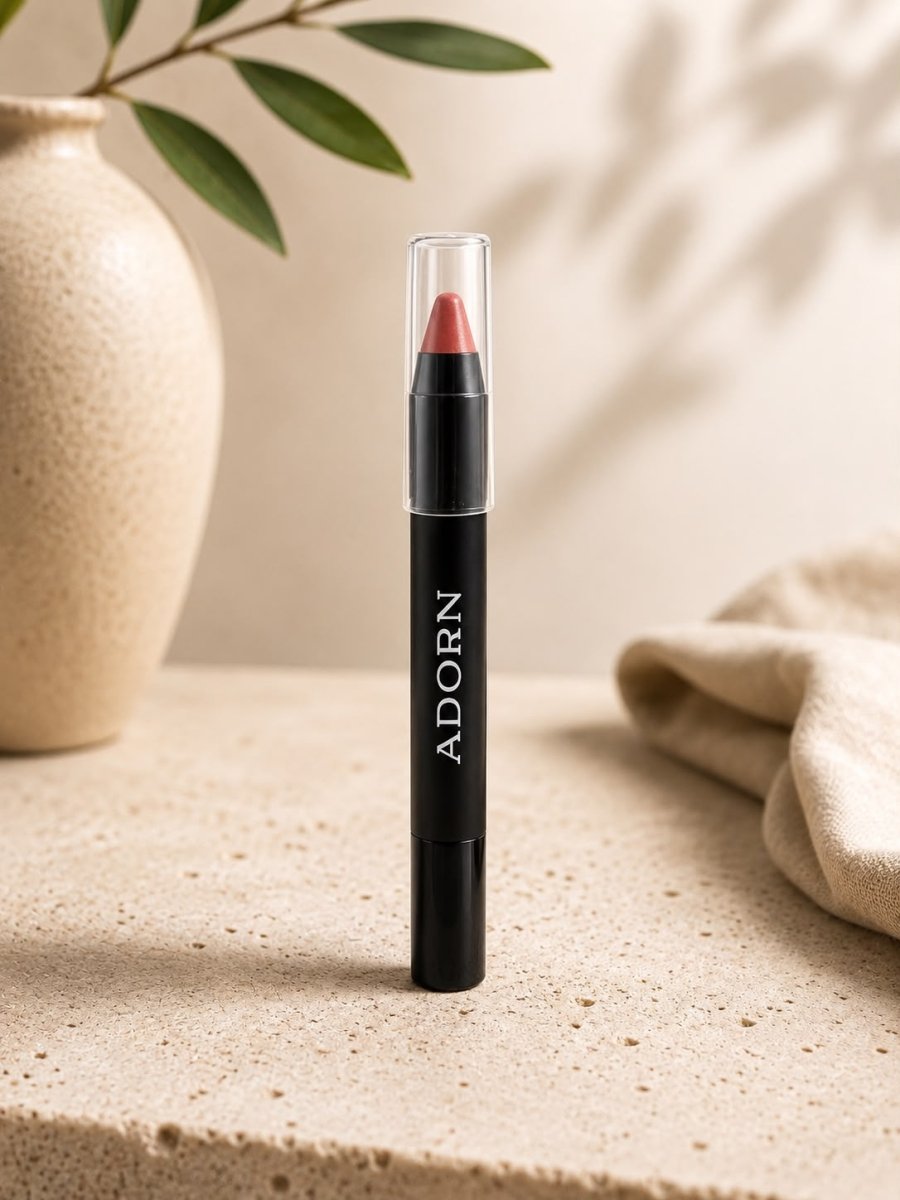IMPERFECT Sharpening Style Natural Red Chubby Pencil - ONLY $24 - Adorn Cosmetics