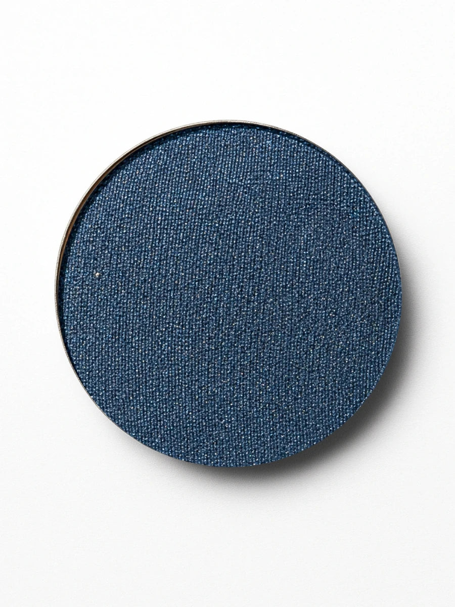 Adorn mineral eyeshadow in Smokey Sapphire — gentle colour for sensitive eyes