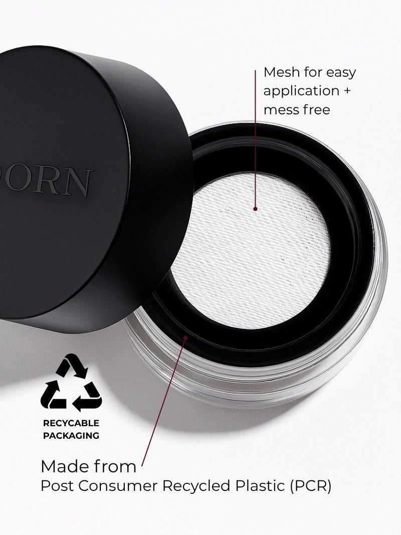 Oil Control Mineral Setting Powder | Refillable Setting Powder - Adorn Cosmetics