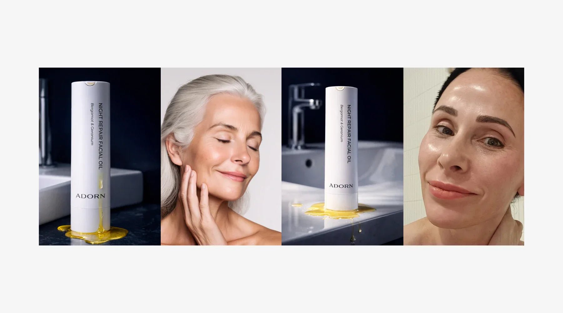 how to use face oil at night