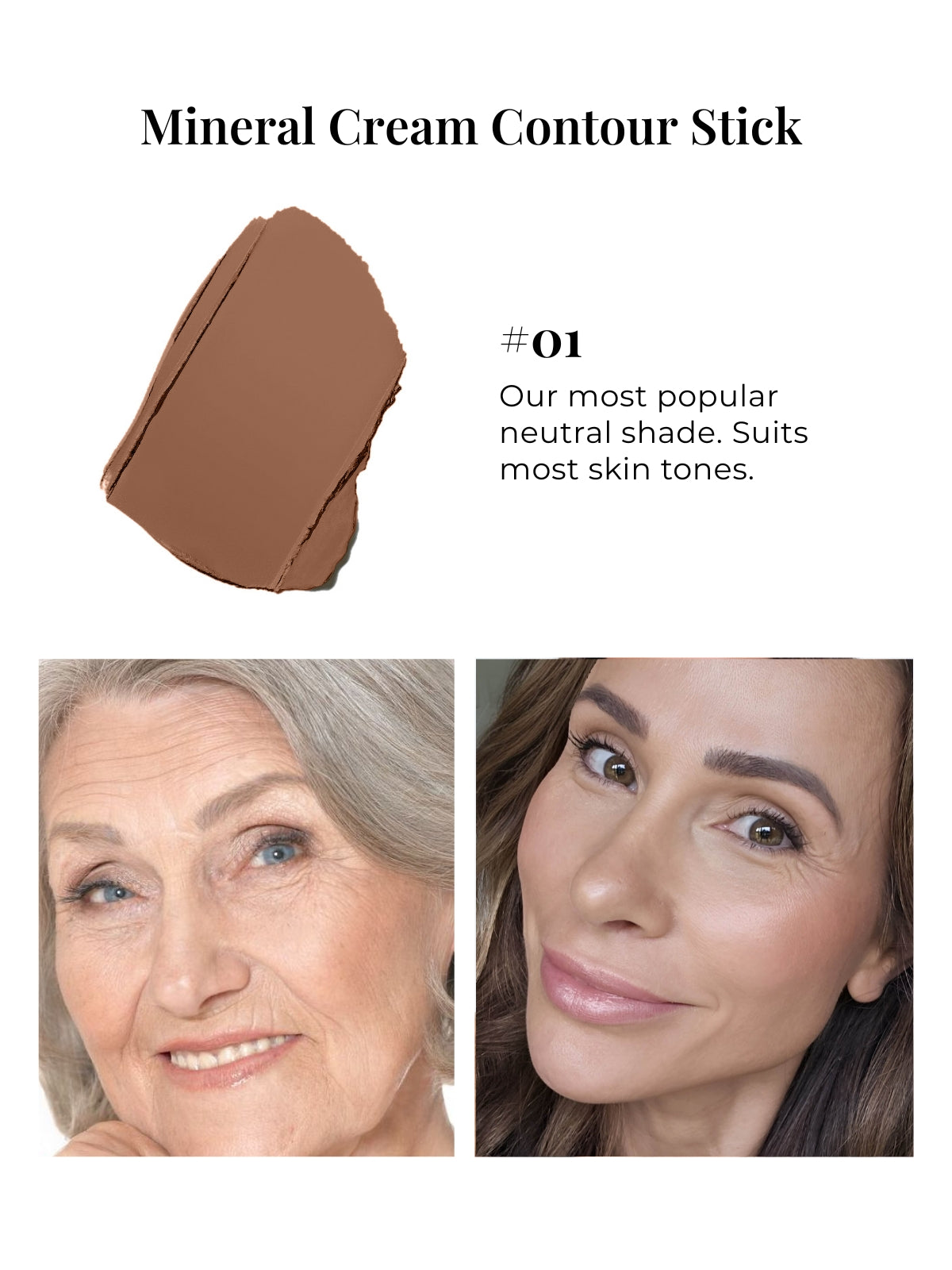 Cream Contour Stick | Jojoba + Shea