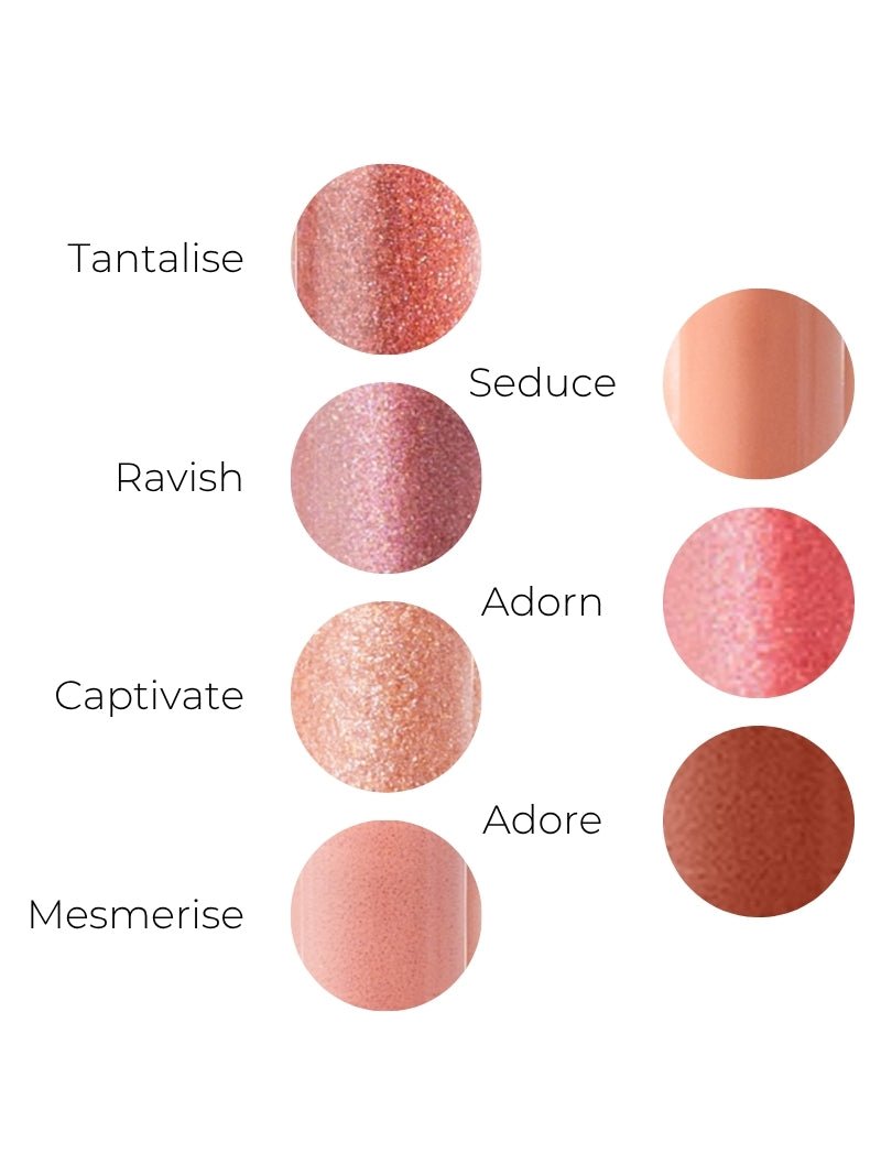 Vitamin E Natural Mineral Lip Gloss Shades