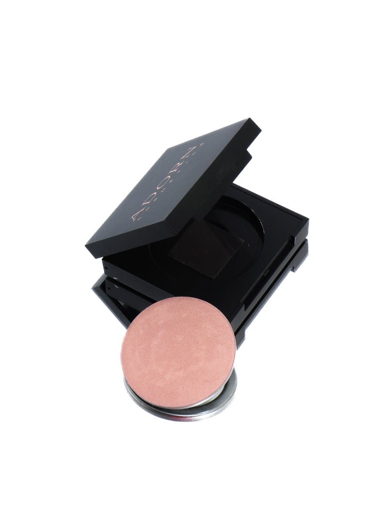 Pressed Powder Mineral Highlighter Blush - Refillable - Adorn Cosmetics
