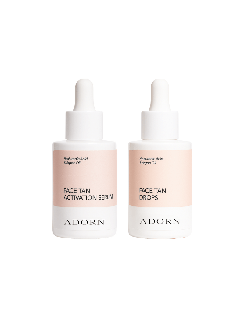 ADORN Face Tan Drops + Activator Serum - Self tanning drops