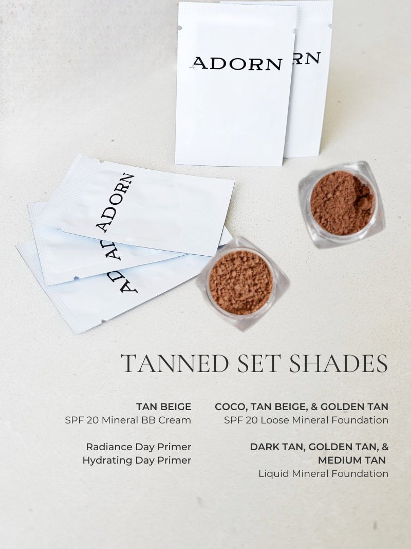 ADORN Foundation Shade Finder - Adorn Cosmetics