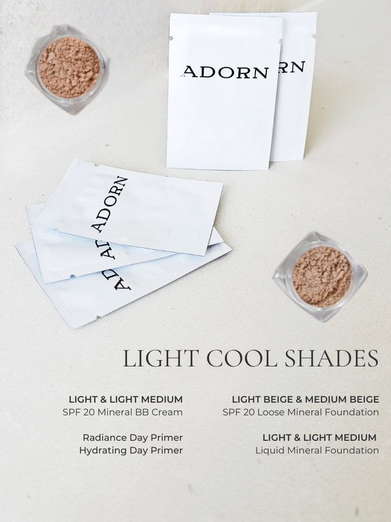 ADORN Foundation Shade Finder - Adorn Cosmetics