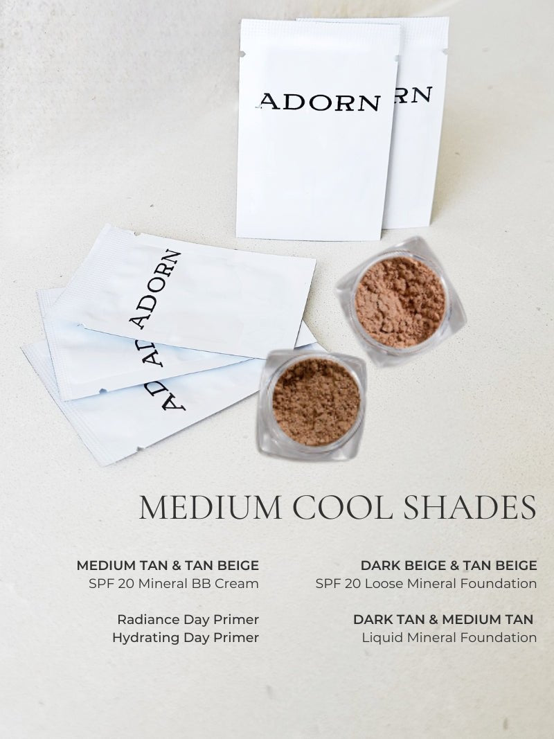 ADORN Foundation Shade Finder - Adorn Cosmetics