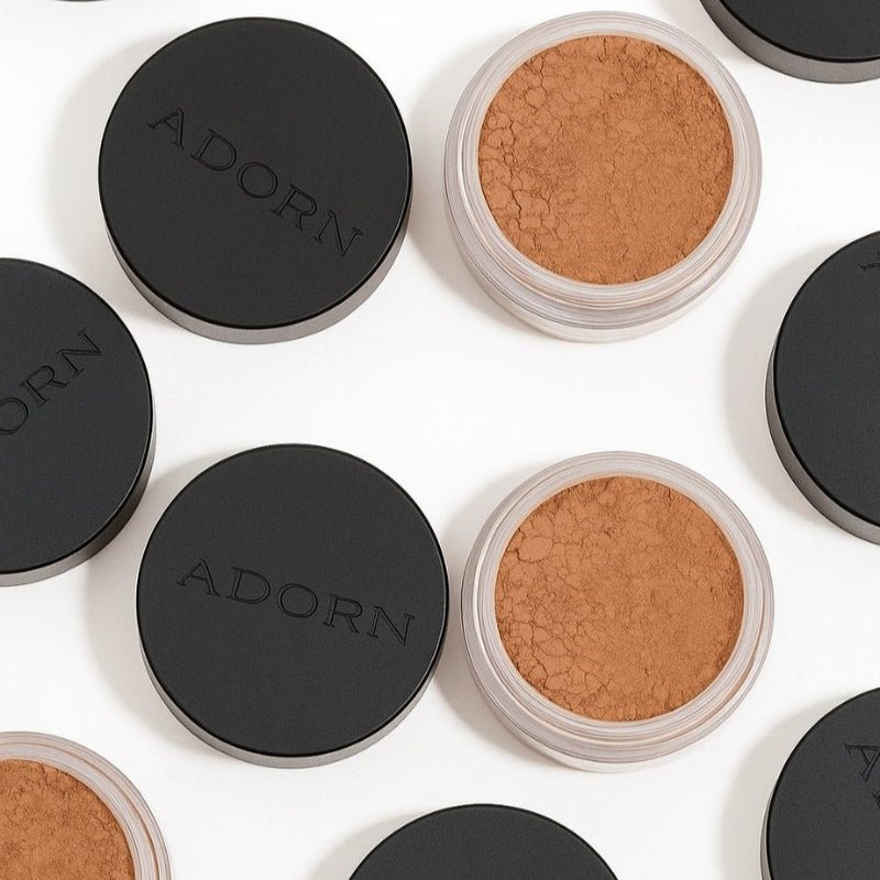 Best mineral bronzer, mineral makeup essential from Adorn Cosmetics.