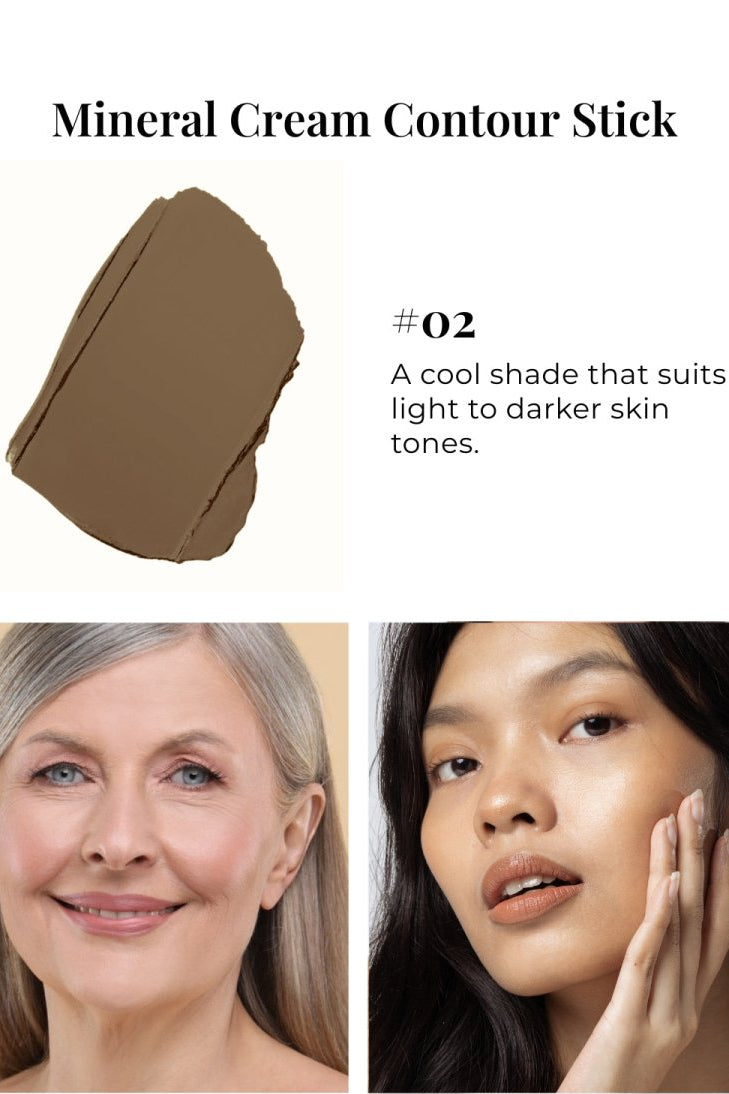 Cream Contour Stick | Jojoba + Shea Contour - Adorn Cosmetics
