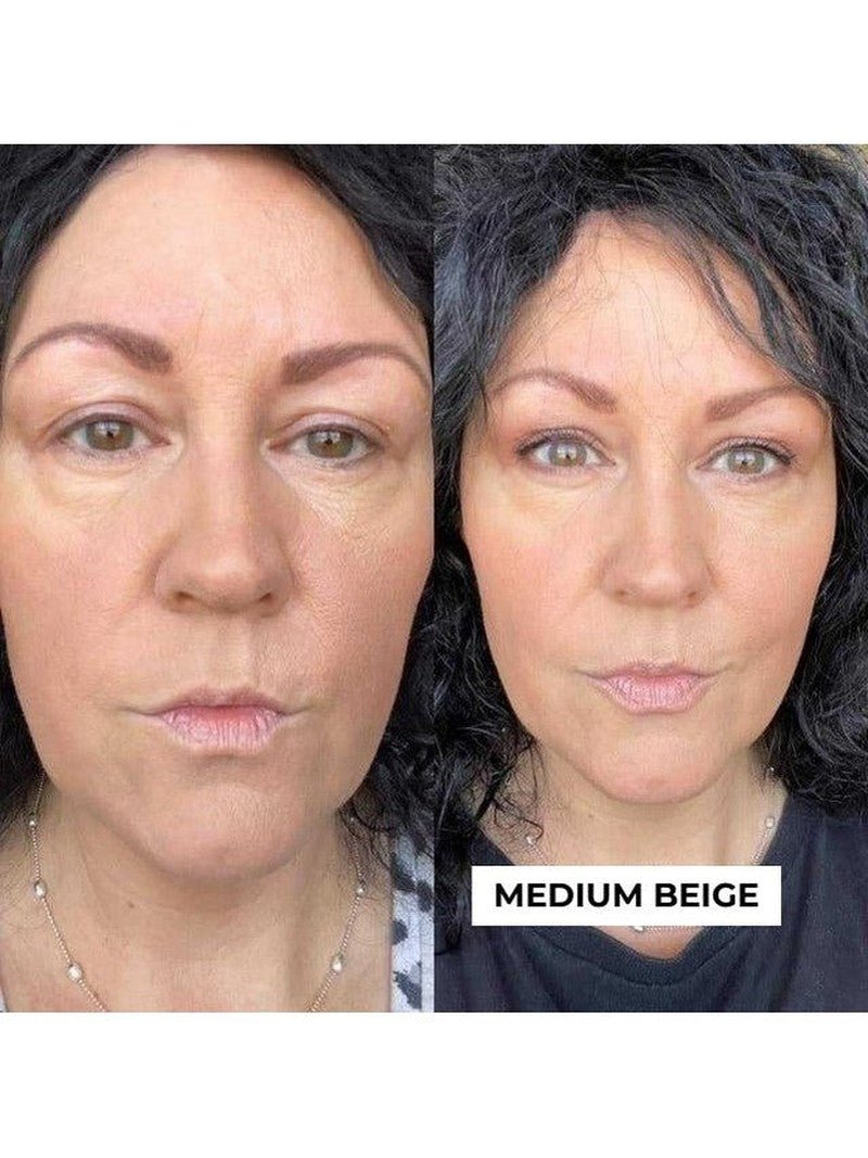 ADORN Mineral Powder Foundation Shade Finder for mature skin