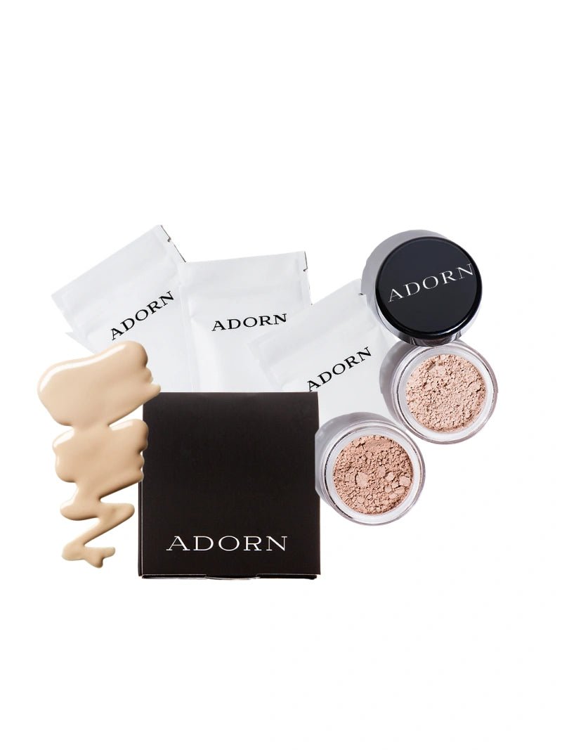 online natural foundation sample Australia on a white background