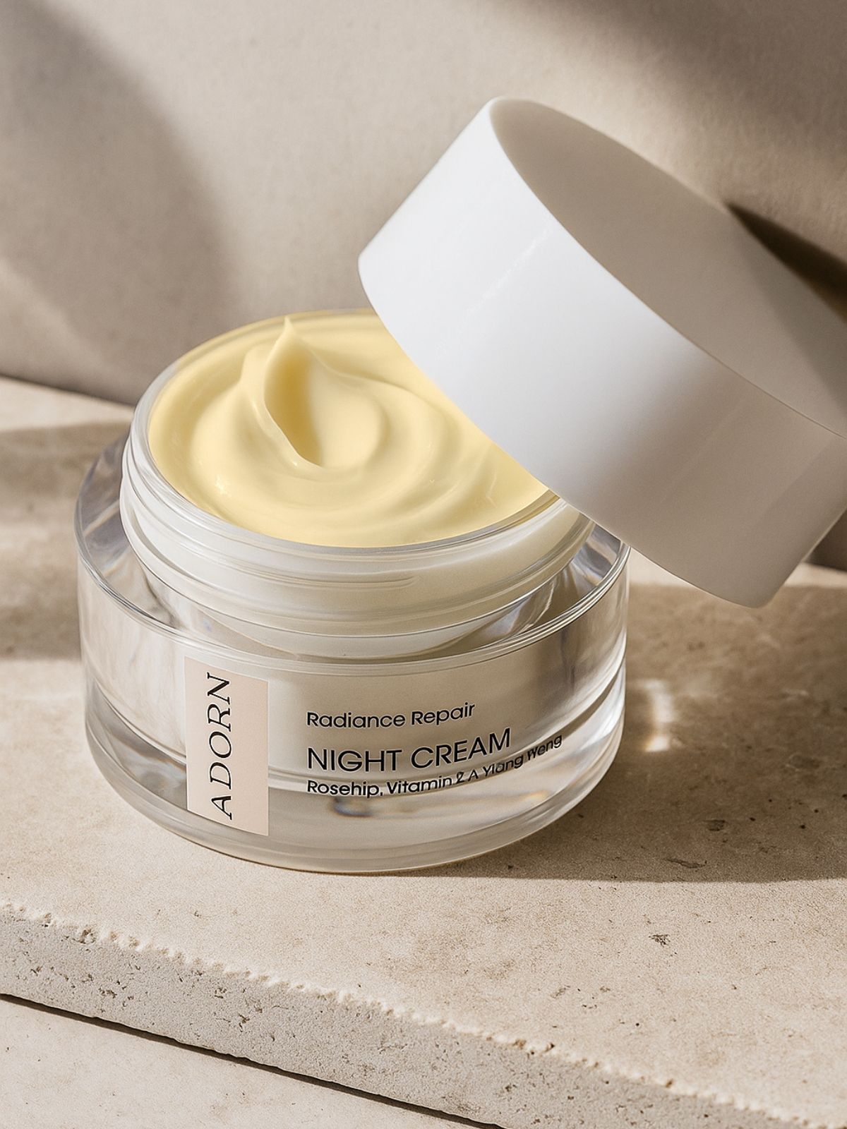 Natural Lash Serum + Night Cream Treatment Set - Moisturiser & Eye Cream