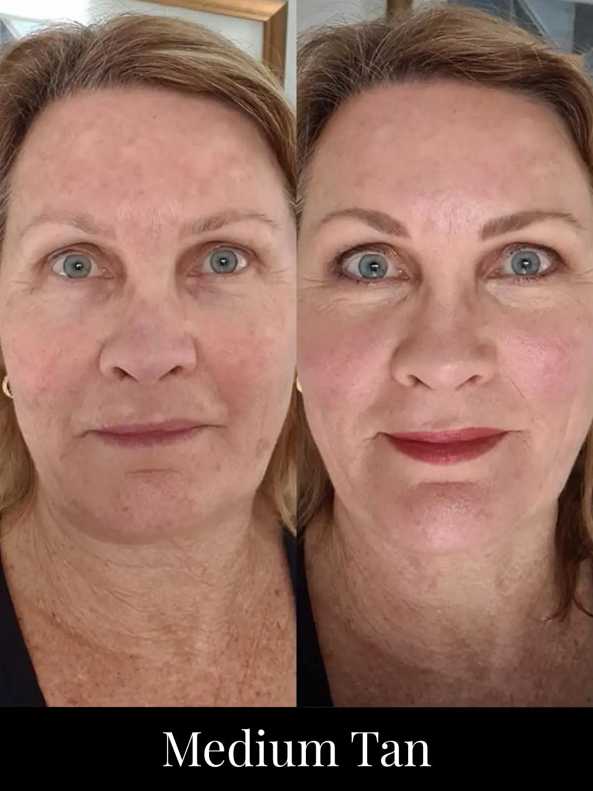 Natural liquid foundation for mature skin — non-cakey buildable coverage