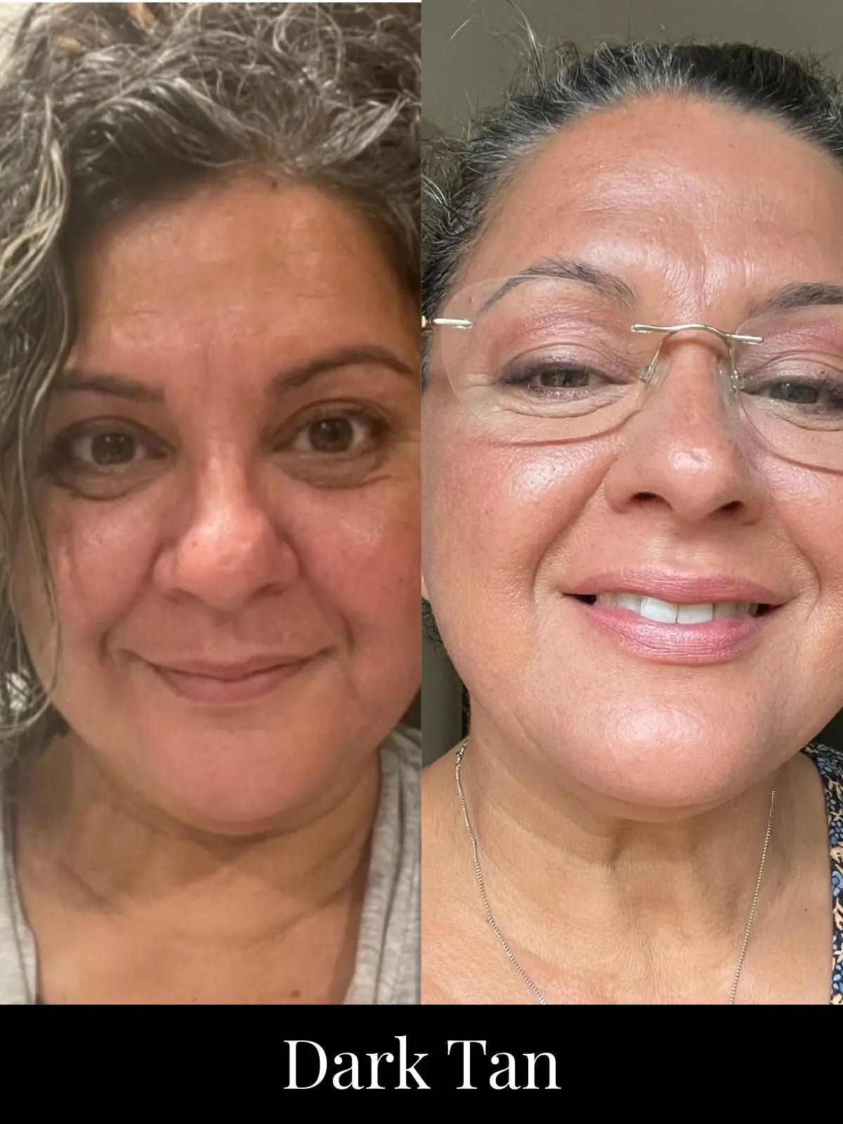 Natural liquid foundation for mature skin — soft focus oily skin formula