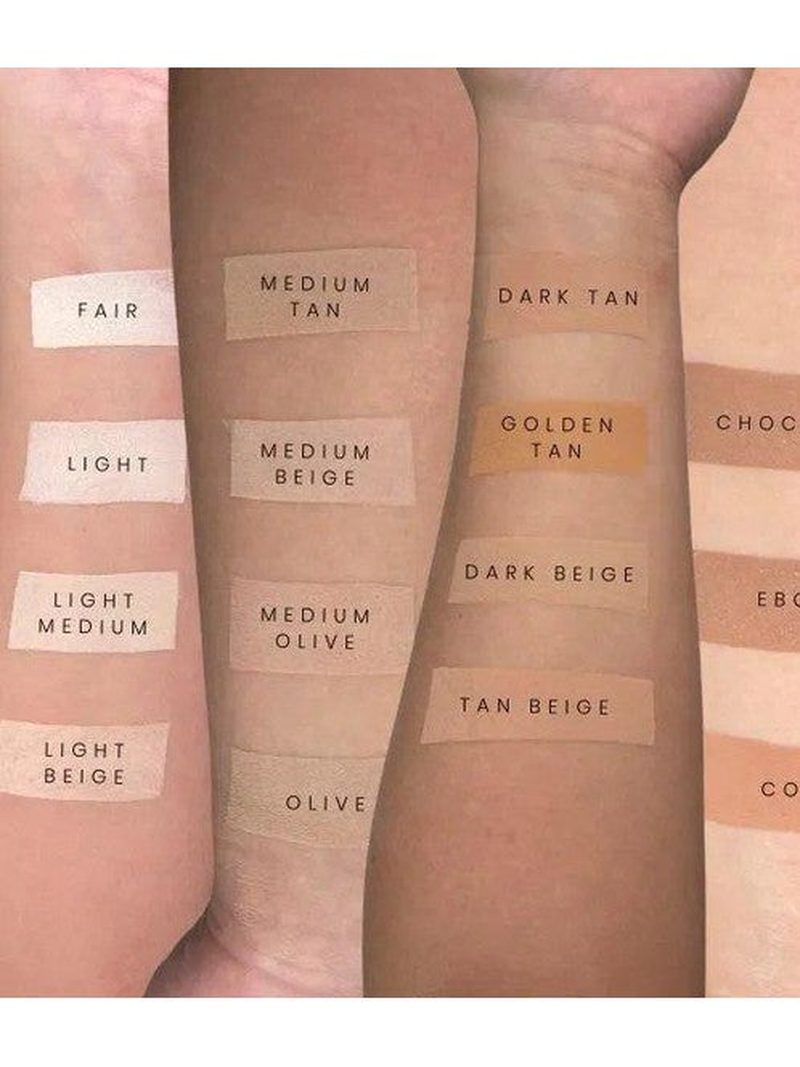 Natural liquid foundation for oily skin — Adorn shade range