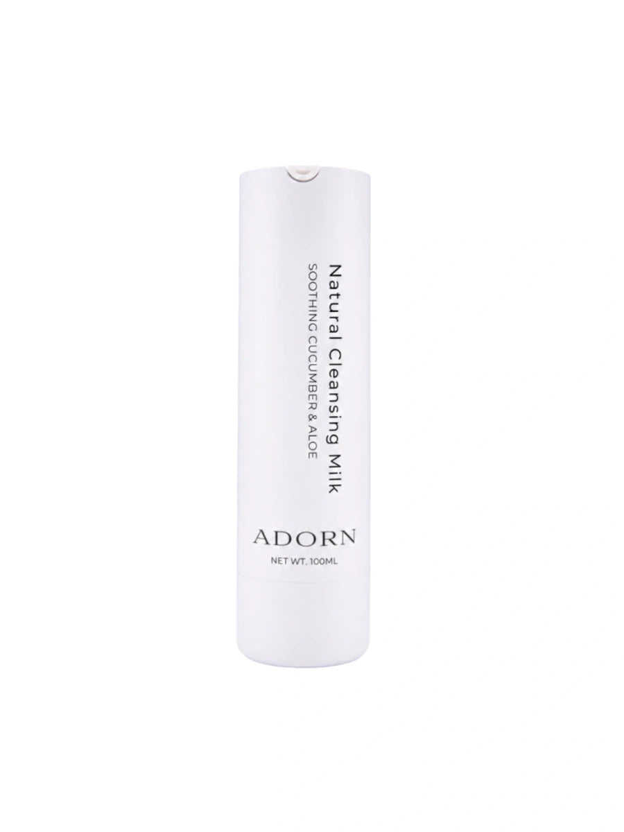 Natural Soothing Cleansing Milk | Refillable Cleanser - Adorn Cosmetics