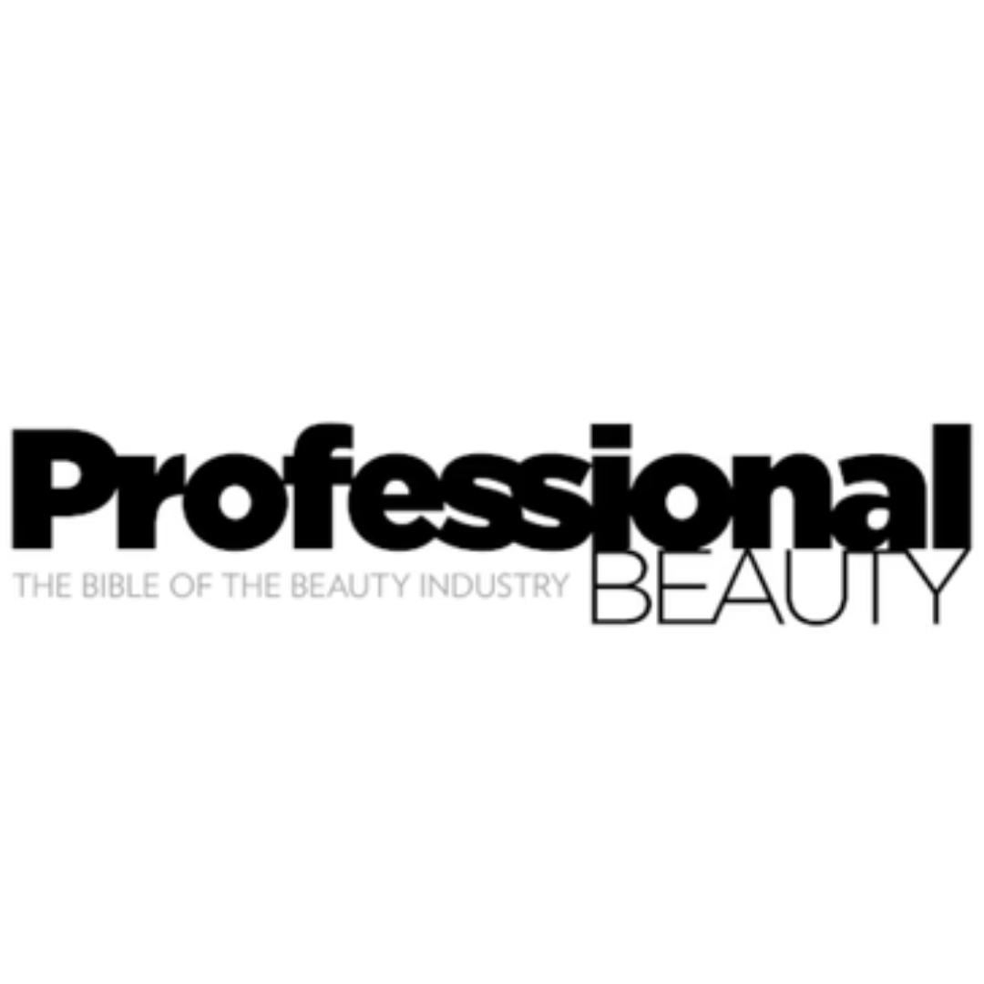 Logo of 'Professional Beauty' magazine on a white background