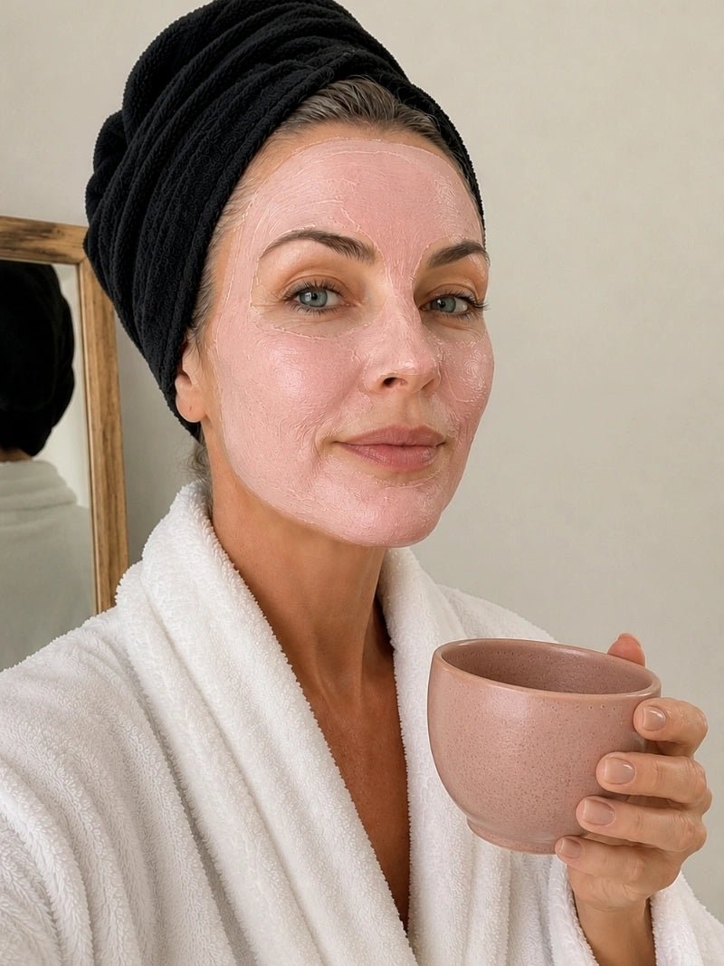 Self-Care Day | Free Pink Mask + Mask Brush - Adorn Cosmetics