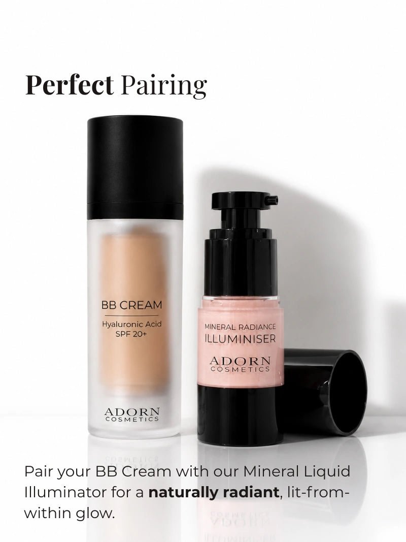 SPF 20 Natural BB Cream | Hyaluronic Acid BB Cream - Adorn Cosmetics