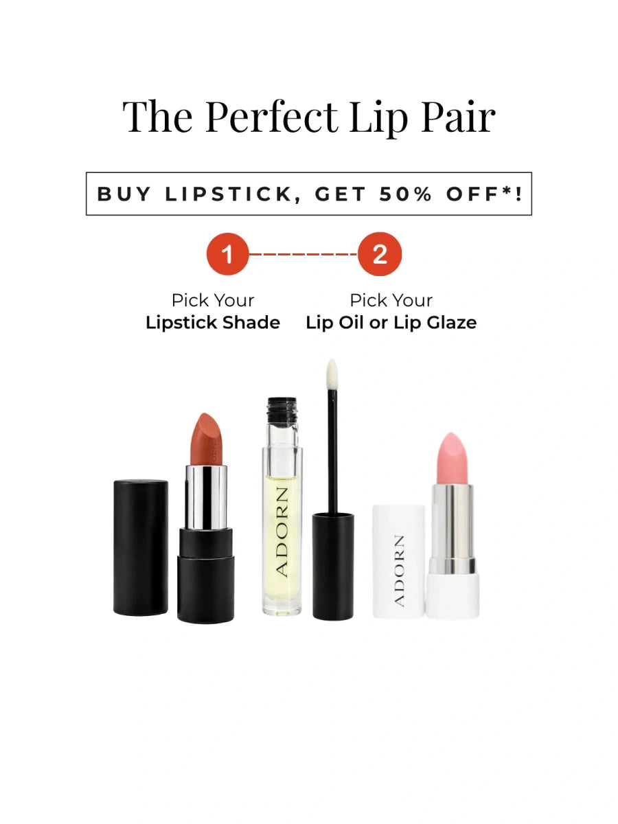 The Perfect Lip Pair | FLASH OFFER! Lipstick - Adorn Cosmetics