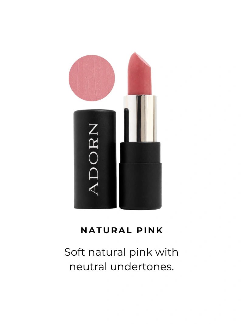 Timeless Natural Lipstick | Long-lasting Lipstick - Adorn Cosmetics
