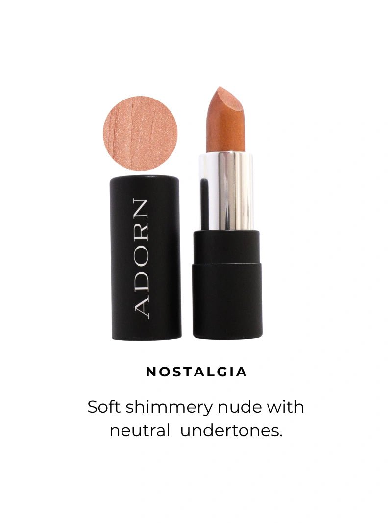 Timeless Natural Lipstick | Long-lasting Lipstick - Adorn Cosmetics