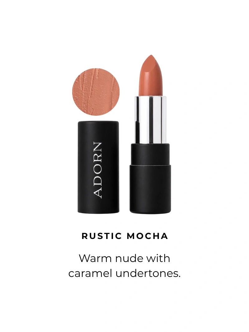 Timeless Natural Lipstick | Long-lasting Lipstick - Adorn Cosmetics