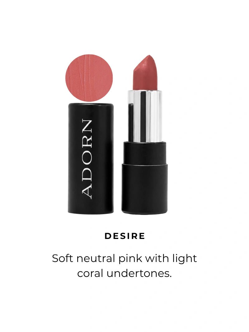 Timeless Natural Lipstick | Long-lasting Lipstick - Adorn Cosmetics